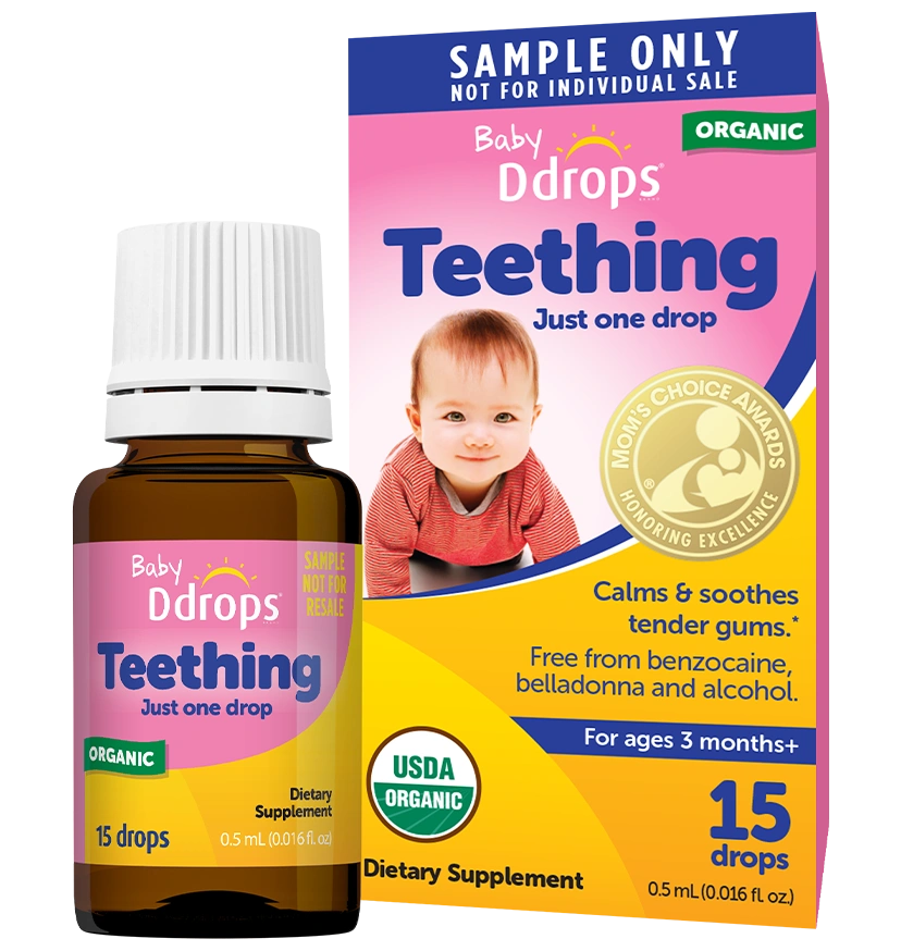 Teething Relief Drops Samples